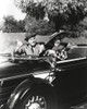 George Burns and Gracie Allen in a car Photo Print - Item # VARCEL683015