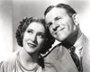George Burns smiling with Woman Photo Print - Item # VARCEL683027