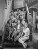 Busby Berkeley on a staircase Photo Print - Item # VARCEL683092