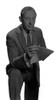 Alistair Cooke wearing a suit Photo Print - Item # VARCEL683765