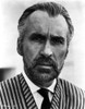 Christopher Lee wearing a striped shirt Photo Print - Item # VARCEL684024
