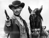 Lee Van Cleef with a revolver and horse Photo Print - Item # VARCEL684122