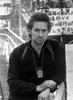Michael Douglas with a police badge Photo Print - Item # VARCEL684262