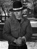 Tom Laughlin wearing a hat and a denim jacket Photo Print - Item # VARCEL684364
