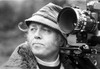 Richard Attenborough with a film camera outdoors Photo Print - Item # VARCEL684573