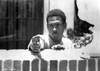 Eddie Murphy with a gun Photo Print
