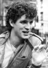 Eric Roberts wearing a leather jacket Photo Print - Item # VARCEL684709