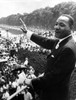 Martin Luther King Jr giving a speech at the Lincoln Memorial in Washington DC Photo Print - Item # VARCEL684827