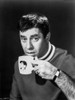 Jerry Lewis drinking coffee Photo Print - Item # VARCEL685553