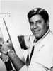Jerry Lewis beside a ladder Photo Print - Item # VARCEL685554