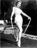Virginia Mayo holding a skipping rope Photo Print - Item # VARCEL685696