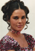 Ali MacGraw in Floral Dress With White Background Photo Print - Item # VARCEL685792