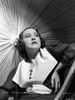 Ethel Merman under an umbrella Photo Print - Item # VARCEL685844