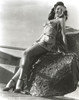 Ann Miller Posed Leaning in Classic Portrait Photo Print - Item # VARCEL685955