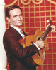 Roger Miller Posed in Stripe Portrait Photo Print - Item # VARCEL686002