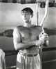 Film still featuring Robert Mitchum shirtless Photo Print