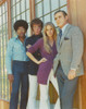 Mod Squad Posed in Group Picture Beside a Glass Window Photo Print - Item # VARCEL686108