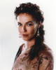 Connie Nielsen in Brown Dress with White Background Photo Print - Item # VARCEL686446