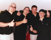 Ninety Eight Degrees Doing Good Sign in Black Shirt Photo Print - Item # VARCEL686454