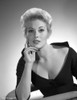 Kim Novak Red lipstick in Black Gown Portrait Photo Print - Item # VARCEL686476