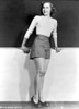 Kim Novak in Long Sleeves Black and White Portrait Photo Print - Item # VARCEL686510