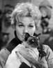 Kim Novak Holding Cat Portrait Close Up Portrait Photo Print - Item # VARCEL686588