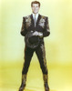 Hugh O'Brien in Embroidered Suit on Yellow Background Photo Print - Item # VARCEL686621