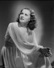 Maureen O'Hara Posed in Dress Black and White Photo Print - Item # VARCEL686673