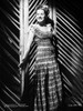 Maureen O'Hara Posed in Black Dress Portrait Photo Print - Item # VARCEL686682