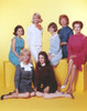 Peyton Place Ladies Cast Portrait in Formal Dress with Yellow Background Photo Print - Item # VARCEL686830