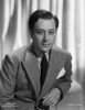 George Raft wearing Coat with Necktie Black and White Photo Print - Item # VARCEL687006