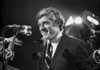 Robert Redford smiling in Suit in Press Conference Photo Print - Item # VARCEL687067
