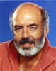 Pernell Roberts smiling in Close Up Portrait with Blue Background Photo Print - Item # VARCEL687150