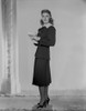 Portrait of Ginger Rogers wearing Black Dress Photo Print - Item # VARCEL687202