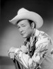 Roy Rogers Posed in Floral Shirt with Cowboy Hat Photo Print - Item # VARCEL687265