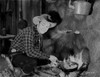 Roy Rogers Cooking with Cowboy Outfit Photo Print - Item # VARCEL687298