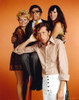 Rowan & Martin Group Picture with Orange Background Photo Print - Item # VARCEL687388