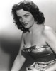 Jane Russell Portrait in Silk Shoulder Dress with Left Hand on the Lap Photo Print - Item # VARCEL687441