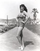 Jane Russell in Mini Skirt Black and White Portrait Photo Print - Item # VARCEL687448