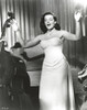 Jane Russell Posed in White Gown Portrait Photo Print - Item # VARCEL687560