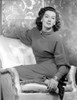 Rosalind Russell Posed in Black and White Portrait Photo Print - Item # VARCEL687599