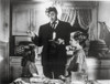 Night Of The Hunter Talking Scene in Black and White Photo Print - Item # VARCEL687683