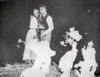 Oklahoma Couple Cuddling in Black and White Photo Print - Item # VARCEL687676