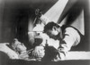 Night Of The Hunter Murder Scene in Black and White Photo Print - Item # VARCEL687682