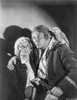 Treasure Island Movie Scene in Black and White with a Parrot Photo Print - Item # VARCEL687687