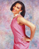 Tisha Campbell in Pink Dress Portrait Photo Print - Item # VARCEL687760