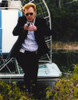 David Caruso Holding in Black Coat Photo Print - Item # VARCEL687964