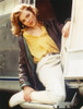 Kim Cattrall Posed in Yellow Blouse Photo Print - Item # VARCEL687999