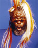 George Clinton Portrait in Blue Background Photo Print - Item # VARCEL688460