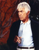 James Coburn Posed in Black Coat Photo Print - Item # VARCEL688475